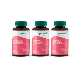 KIT 3 PIEZAS - Omega 3 Premium concentrado 60 caps