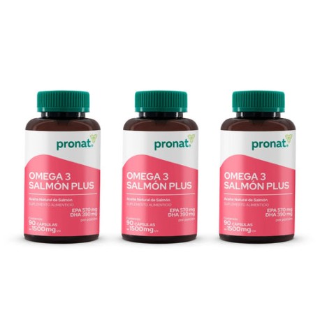 KIT 3 PIEZAS - Salmón Plus (Omega 3) 90 caps