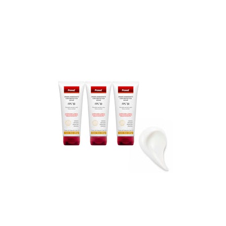 KIT 3 PIEZAS - Crema Hidratante FPS-30 100 g.
