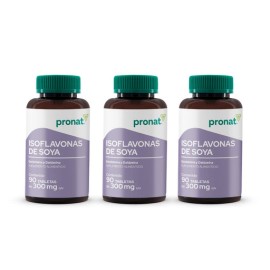 KIT 3 PIEZAS - Isoflavonas de Soya 90 tabletas