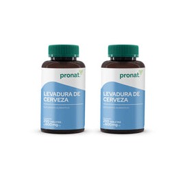 KIT 2 PIEZAS - Levadura De Cerveza 250 Tabletas - Pronat