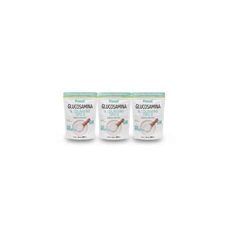 KIT 3 PIEZAS - Glucosamina & Colágeno Tipo II