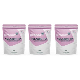 Kit 3 piezas Colagen+HA (Colágeno + Ácido Hialurónico) natural 500 g polvo