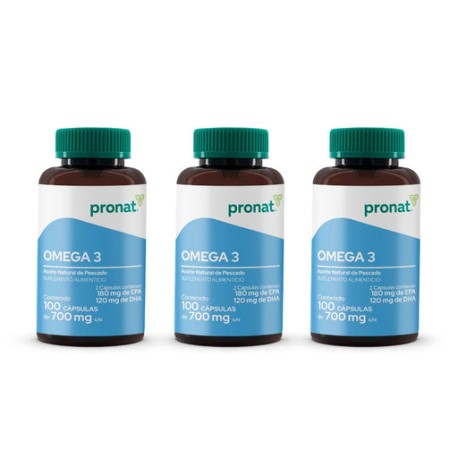 KIT 3 PIEZAS - Omega 3 100 perlas