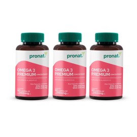 KIT 3 PIEZAS - Omega 3 Premium concentrado 60 caps