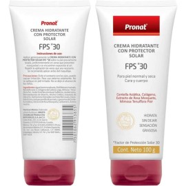 Crema Hidratante FPS-30 100 g.