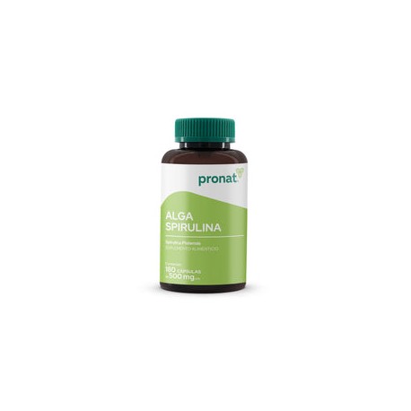 Alga Spirulina 180 cápsulas - Pronat