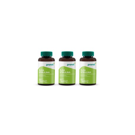KIT 3 PIEZAS - Alga Spirulina 180 tabls.