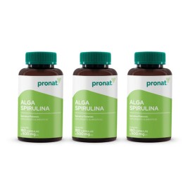 KIT 3 PIEZAS - Alga Spirulina 180 caps