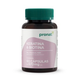 Keratina & Biotina 60 Cápsulas- Pronat