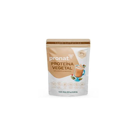 Proteína Vegetal Cappuccino 400g - Pronat