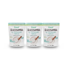 KIT 3 PIEZAS - Glucosamina & Colágeno Tipo II